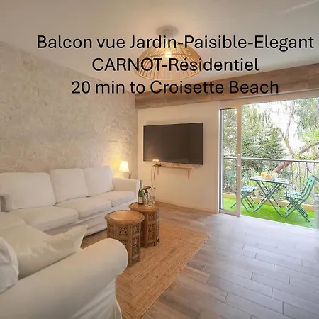 Apartman Calme 2 Balcon Vue Jardin-carnot A2b266 Cannes