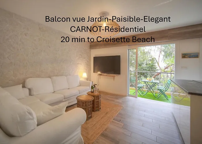 Apartman Calme 2 Balcon Vue Jardin-carnot A2b266 Cannes