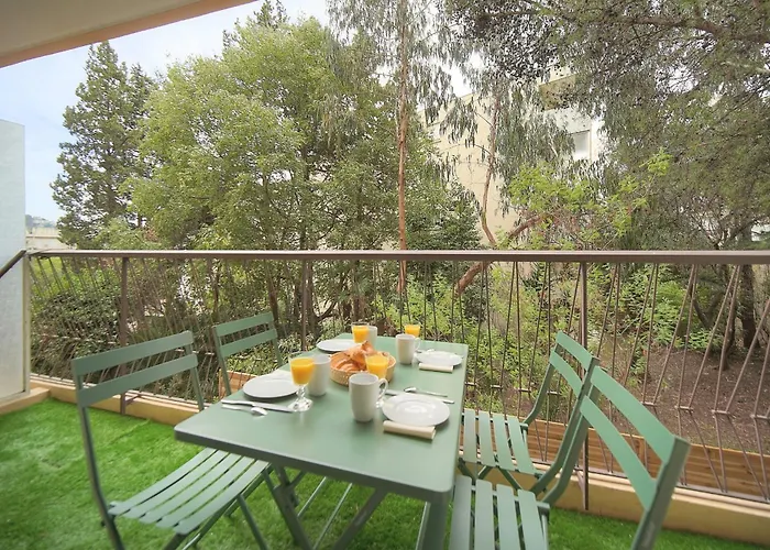 Calme 2 Balcon Vue Jardin-carnot A2b266 * Cannes